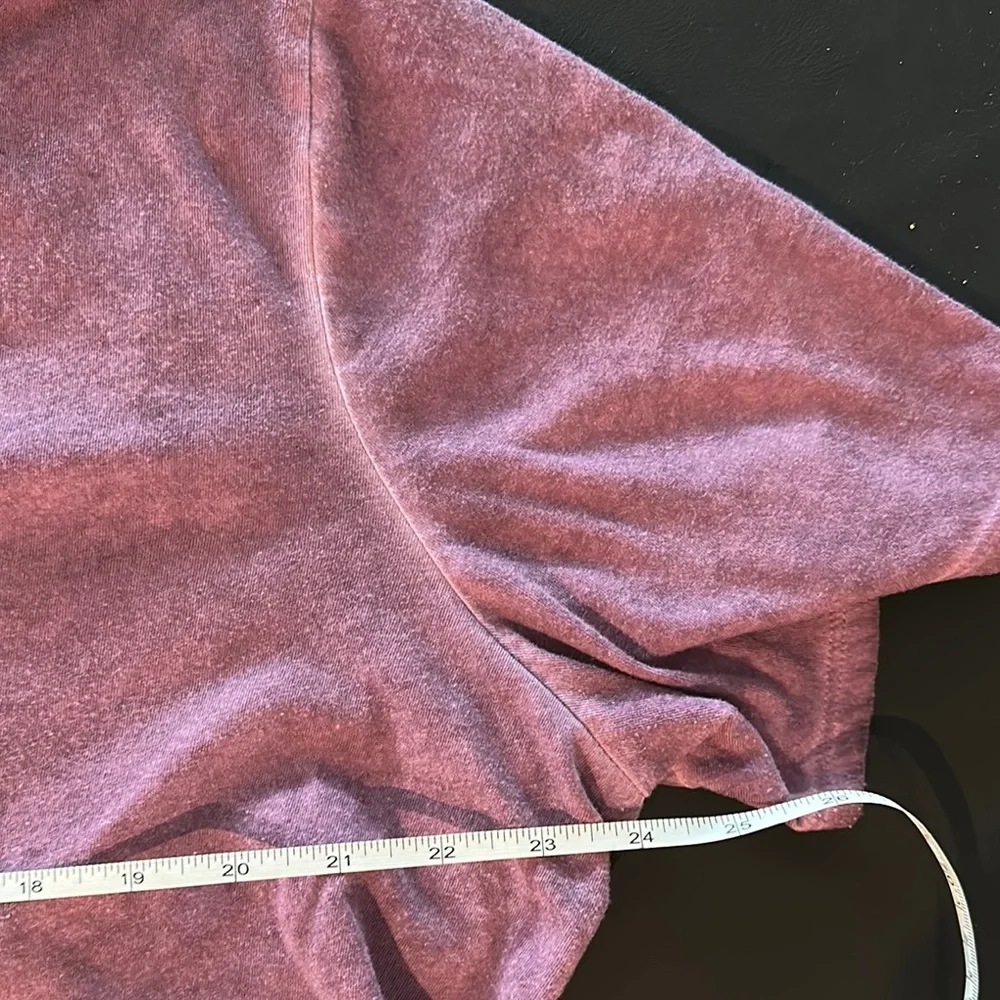 Terra & Sky Women's Purple Short Sleeve Tee - Picture 5 of 6